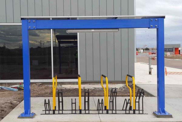 Single Sided Access 8 Bike Shelter - Type 1
