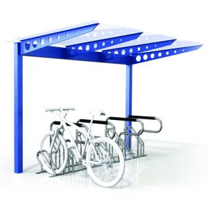 Single Sided Access 8 Bike Shelter - Type 1